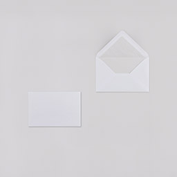 Standard-/ Konsumhüllen・matt・weiß 