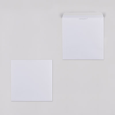 Conqueror CX22 Hüllen・extra glatt・diamant/diamond white 