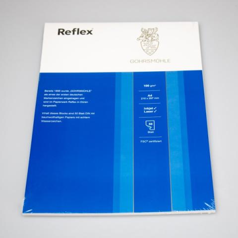 Gohrsmühle Briefblocks・matt・weiß 