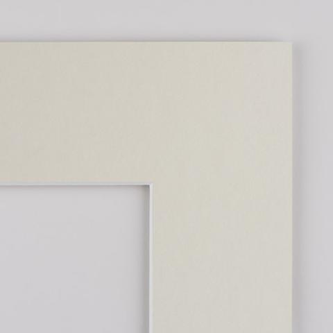 Museumskarton Hahnemühle beidseitig einsetzbar・matt・weißlich/gelblich 