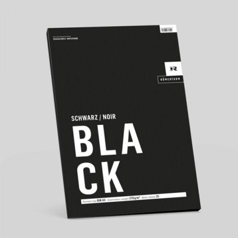 Römerturm Black "Classic Line"・matt・schwarz 