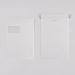 Conqueror Wove Hüllen・glatt・weiß/high white 