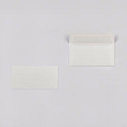 Bütten handgerissen Hüllen・matt・weiß 