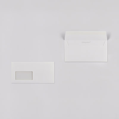 Conqueror CX22 Hüllen・extra glatt・weiß/high white 