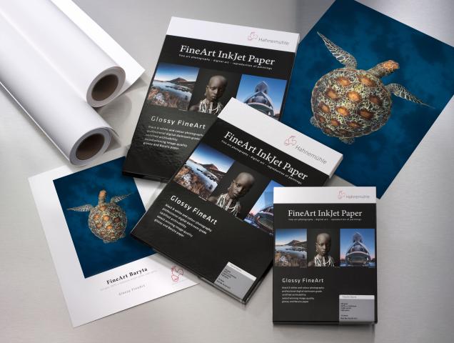 Fine Art Baryta・hochglänzend・weiß 