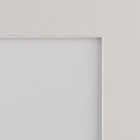 Museumskarton Römerturm creme-kalk / beidseitig einsetzbar・glatt・creme/kalk 