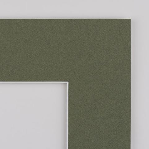 Passepartoutkarton Canson Mi-Teintes・bienenwaben-strukturiert・dunkelgrün 