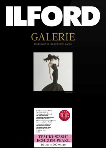 ILFORD GALERIE Tesuki-Washi Echizen Warmtone Pearl・matt・weiß 