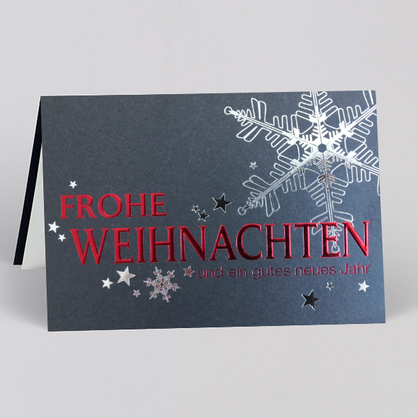 Weihnachtskarte 17006, Einleger und passende Hülle 