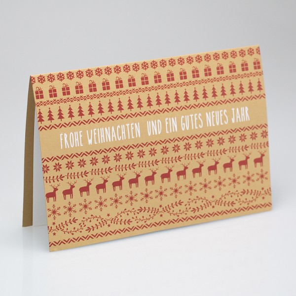Weihnachtskarte 21007 