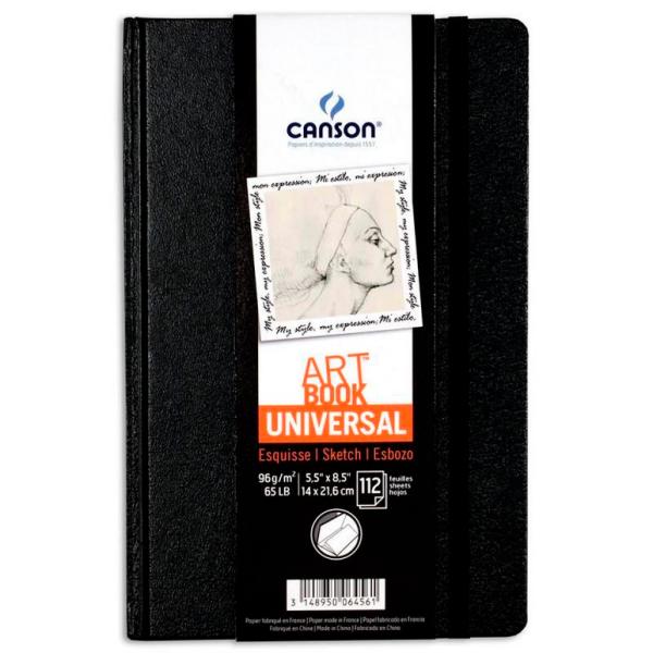 Art Book® Universal Skizzenbuch・fein・weiß 