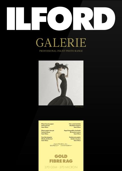 ILFORD GALERIE Gold Fibre Rag・glänzend・weiß 