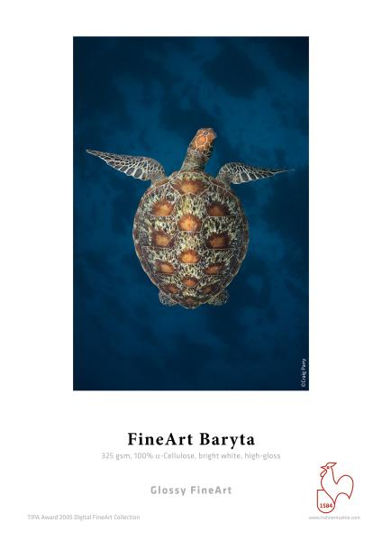 Fine Art Baryta・hochglänzend・weiß 