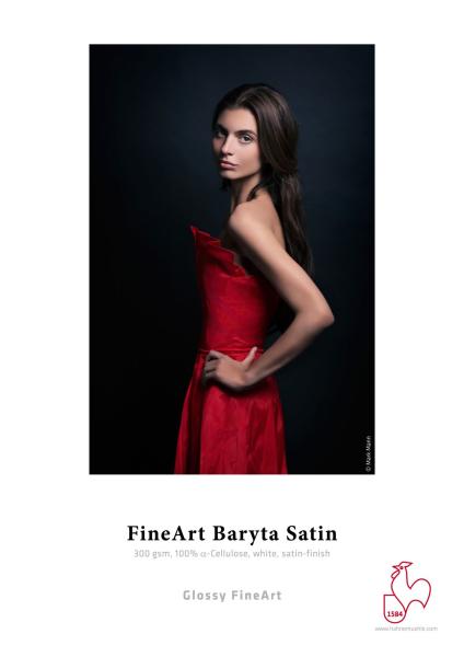 Fine Art Baryta Satin・seidenmatt・weiß 
