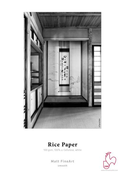 Rice Paper・gerippt・weiß 