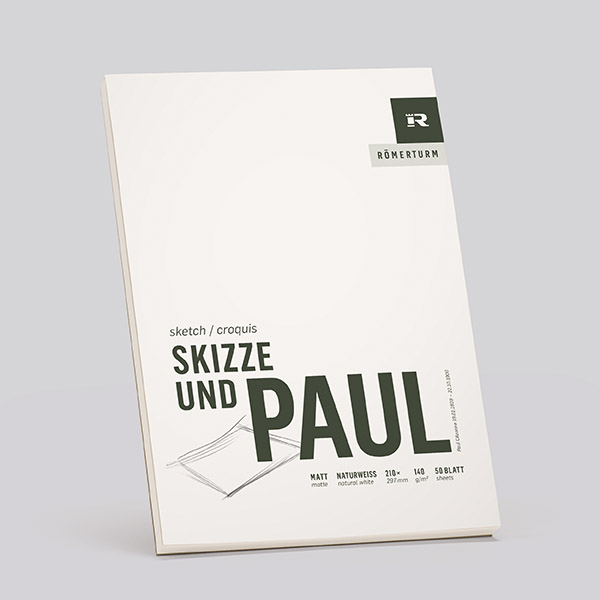 Römerturm Skizze "Special Line" - SKIZZE UND PAUL・matt・weiß 