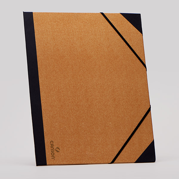 Zeichenmappe Kraft・matt・hellbraun 